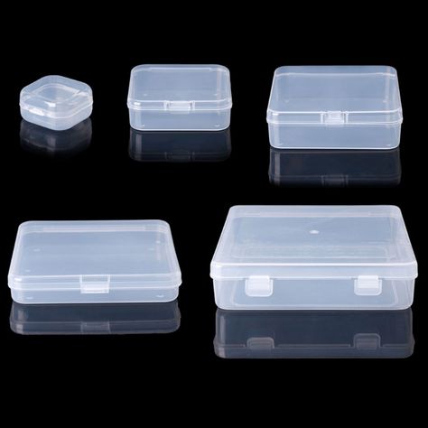 Beads Box Storage, Makeup Storage Clear Containers, Small Square Fabeic Storage Containers, Transparent Storage Box, Jewelry Storage Cabinet, Small Plastic Containers With Lids, Metal Storage Containers, Small Plastic Containers, Decorative Storage Bins