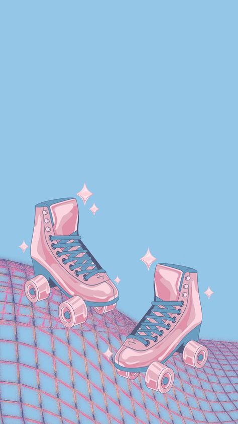 roller skate wallpaper Roller Skate Wallpaper Iphone, Rollerskate Wallpaper, Roller Skate Wallpaper, Roller Skating Wallpaper, Skating Background, Rollerskates Aesthetic, Roller Skate Aesthetic, Skate Aesthetic Wallpaper, Skating Wallpaper