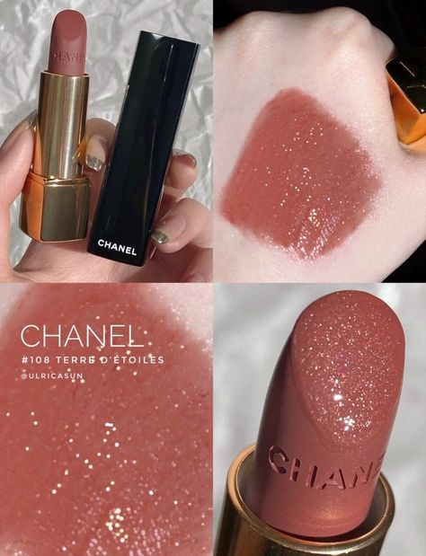 Chanel Lip, Chanel Lipstick, Maybelline Superstay, Glitter Lipstick, Makeup Accesories, Pinterest Makeup, Fancy Makeup, Makeup Items, Lipstick Makeup