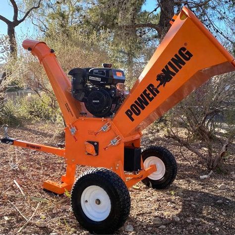 Power King Chipper Shredder: A Beast of a Chipper Small Tractors, Chippers, Wood Chipper, Terrain Vehicle, All-terrain Vehicles, Hair Coloring, A Beast, Buying Guide, Tools