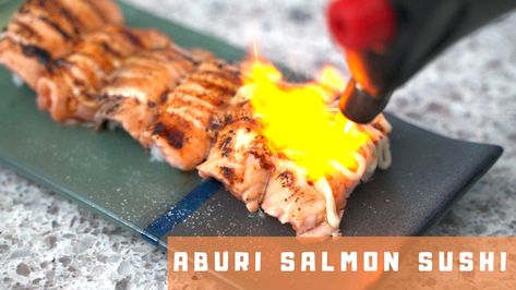 Cooked Salmon Sushi, Cooked Salmon Sushi Recipes, Smoked Salmon Sushi Recipes, Salmon Baked In Oven Sushi, Salmon Sushi Recipes, Smoked Salmon Sushi, Salmon Sushi Rolls, Cabin Food, Culinary Torch