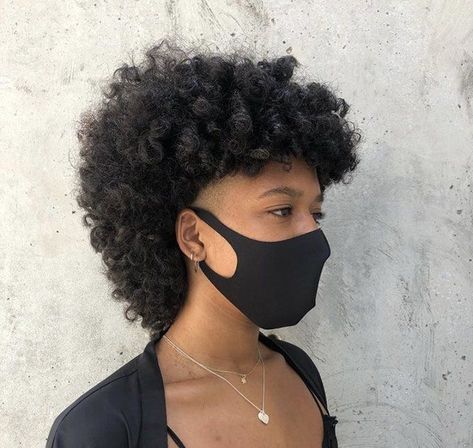 Tapered Natural Hair, Queen Hair, Natural Hair Tips, Hair Crush, Mullet Hairstyle, Cut My Hair, Hair Inspo Color, Short Curly Hair, Love Hair