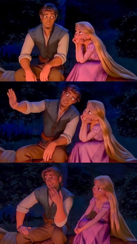 Disney Romance Aesthetic, Rapunzel And Flynn Rider, Couple Disney, Disney Romance, Disney Movie Art, Rapunzel And Flynn, Comfort Movies, Rapunzel And Eugene, Disney Princess Movies