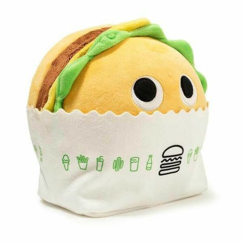 Burger Plush, Food Plushies, Yummy World, Food Pillows, Cute Squishies, Kawaii Toys, Shake Shack, Kawaii Plush, Kawaii Plushies