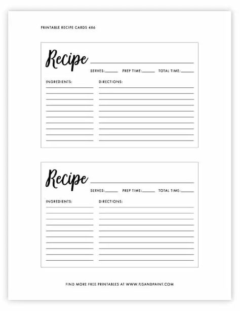 printable recipe cards - Google Search Recipe Binder Printables Free, Recipe Binder Printables, Recipe Template Printable, Scrapbook Recipe Book, Homemade Recipe Books, Recipe Cards Printable Free, Recipe Book Diy, Recipe Book Templates, Recipe Cards Template