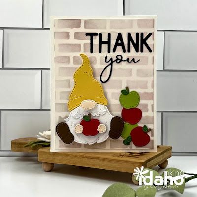 Gnome Cards, Appreciation Gifts Diy, I Love School, Jaded Blossom, Hand Crafted Cards, Spellbinders Cards, Teacher Cards, Flower Stencil, Cricut Cards