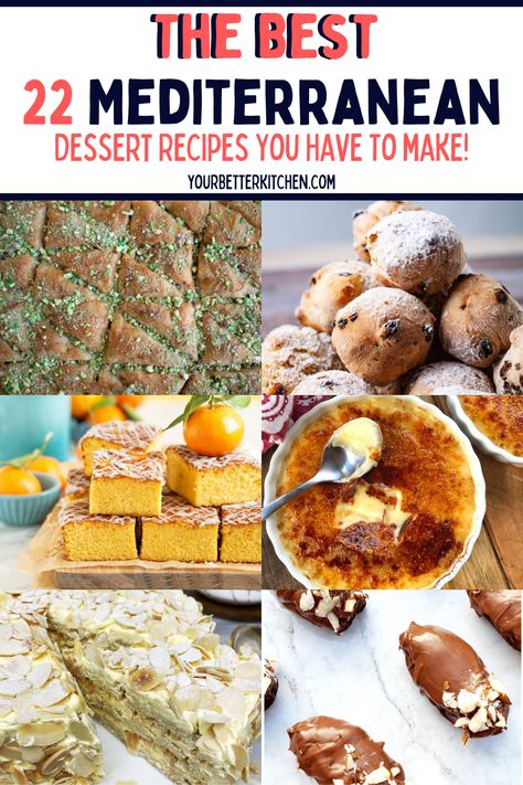 Mediterranean Diet Sweet Recipes, Mediterranean Diet Recipes Desserts, Mediterranean Birthday Cake, Medditeranean Dessert Recipes, Mediterranean Cake Recipes, Easy Mediterranean Dessert Recipes, Medeteranian Desserts, Mediterranean Diet Desserts Simple, Mediterranean Desserts Easy