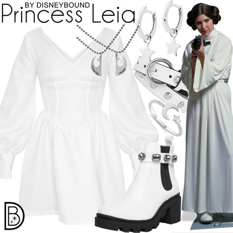 DisneyBound Princess Inspired Outfits, Everyday Cosplay, Star Wars Fashion, Movie Inspired Outfits, Disney Inspired Fashion, Character Inspired Outfits, Fandom Fashion, Disney Artwork, Princess Inspired