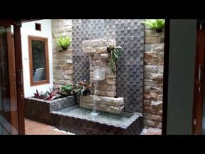 Fish Ponds Backyard, Balcony Herb Gardens, Outdoor Wall Fountains, Kolam Air, Kolam Koi, Taman Air, Garden Wall Designs, Garden Pond Design, Pool Water Features