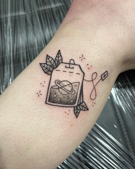 Tea Bag Tattoo, Teabag Tattoo, Bag Tattoo, Tea Tattoo, Matching Tattoos, First Tattoo, Deathly Hallows Tattoo, Tea Bag, Triangle Tattoo