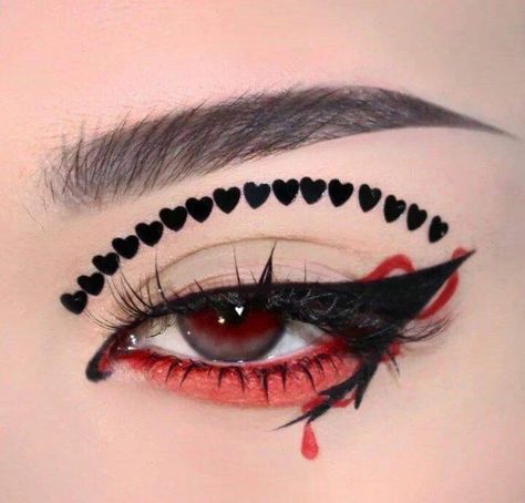 Succubus Chic, Loving Photography, Succubus Makeup, Makeup Drawing, Emo Stuff, Cute Eye Makeup, Graphic Makeup, Swag Makeup, Eye Makeup Pictures