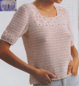 Blouse Au Crochet, Pull Rose, Crop Top Designs, Crochet Ear Warmer, Le Crochet, Crochet Motifs, Crochet Vest, Crochet Top Pattern, Crochet Blouse