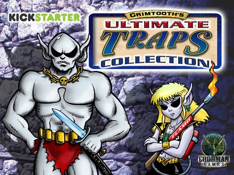 Grimtooth's Ultimate Traps Collection by Goodman Games — Kickstarter Video Poster, Advanced Dungeons And Dragons, Dungeons And Dragons, Crossover, Sci Fi, Comic Book Cover