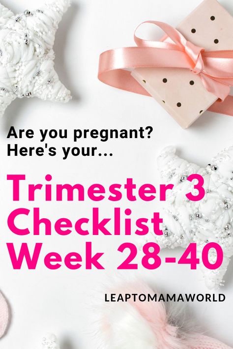 Third Trimester Checklist, 27 Weeks Pregnant, 28 Weeks Pregnant, Pregnancy Checklist, Baby Due Date, Pregnancy Signs, Second Pregnancy, Pregnancy Food, Weeks Pregnant