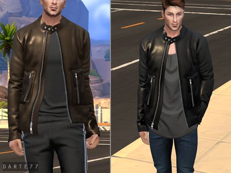 Darte77's Racer Jacket - Acc Sims 4 Cc Clothes Male Leather Jacket, Sims 4 Male Jacket Accessory, Sims 4 Cc Jacket Accessories Male, Leather Jacket Sims 4 Cc Male, Sims 4 Male Leather Jacket, Sims 4 Cc Male Jacket, Sims 4 Cc The Sims Resource Clothes Male, Sims 4 Leather Jacket Cc, Sims 4 Cc Leather Jacket