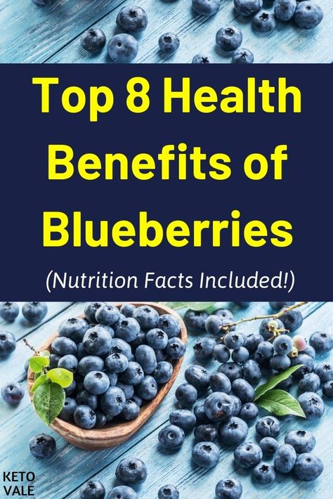 Top 8 Health Benefits of Blueberries   via @ketovale Blueberry Nutrition Facts, Blueberry Benefits, Most Effective Diet, Desserts Keto, Low Carb Fruit, Blueberries Smoothie, Nutrition Recipes, Low Carb Diet, Blueberries