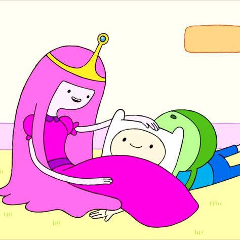 Finn And Princess Bubblegum Matching Pfp, Finn And Princess Bubblegum Costume, Princess Bubblegum And Finn, Finn And Bubblegum, Iconic Cartoon Couples, Princess Bubblegum Costumes, Finn And Princess Bubblegum, Adventure Time Princesses, Finn Jake