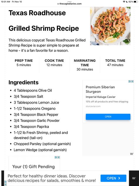 Texas Roadhouse Shrimp Recipe, Texas Roadhouse Grilled Shrimp, Grilled Shrimp Recipe, Grilled Shrimp Recipes, Texas Roadhouse, Shrimp Recipe, Grilled Shrimp, Shrimp Recipes, Chow Chow