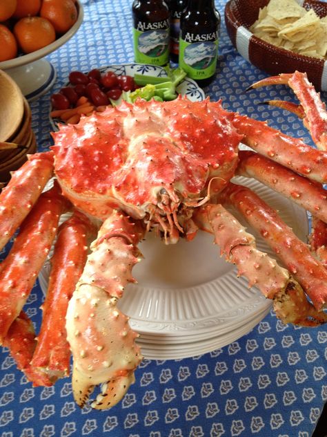 Alaskan Food, Alaska Food, Crab Food, America Food, Australia Food, Small Food, Australian Food, King Crab, Crab Recipes