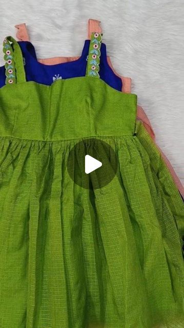 Madhuri Rao on Instagram Latest Baby Dress, Girl Frock, Frocks For Kids, Frocks Design, Cotton Frocks, Kids Blouse Designs, Dress Models, Kids Blouse