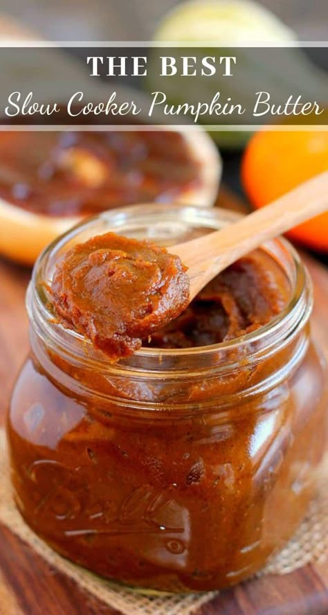 Slow Cooker Pumpkin Butter, Crock Pot Pumpkin, Pumpkin Sweets, Pumpkin Spread, Pumpkin Butter Recipe, Pumpkin Crockpot, Soup Quick, Dip Sandwiches, Canning Ideas