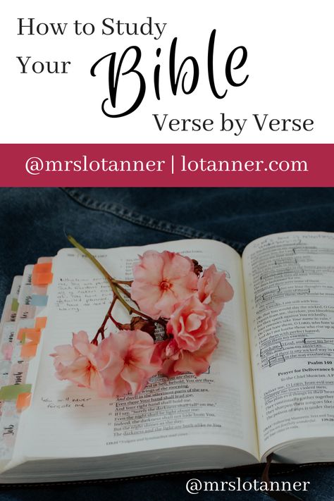 5 Quick tips to help you master the verse by verse method of studying the Bible. Learn what works best and what to avoid. #biblestudy #faith #proverbs31woman Verse By Verse Bible Study, Bible Memorization Plan, Weekly Bible Verse Memorization, Bible Verse Explanation, Tips For Leading A Bible Study, How To Verse Mapping, Study Your Bible, Bible Verse Mapping, Devotion Ideas