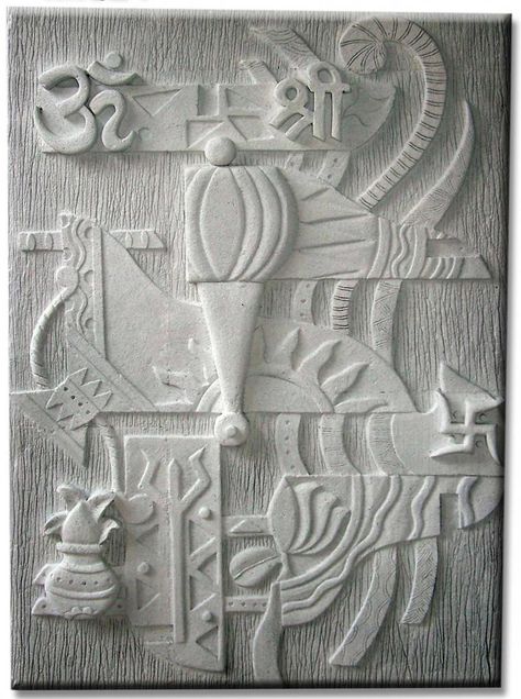 Wall Mural Design Ideas, 3d Mural Art, Stone Mural, Mural Sculpture, 3d Relief Art, 3d Murals, Wall Carvings, Mural Art Design, Flower Painting On Canvas