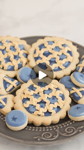 Hani Bacova - Haniela's on Instagram: "Indulge in the perfect flavor equation with these delicious blueberry pie cookies, where every bite celebrates Pie Day!  Find a full tutorial on my YouTube channel. Search 'blueberry pie cookies hanielas' on Google. #hanielas #royalicing #decoratedcookies #pieday #sugarcookies #cookieart #cookiedecorating #sugarcookiesdecorating" Pie Cookies Decorated, Pie Sugar Cookies, Pie Decoration, Pie Cookies, Pie Slice, Pie Day, Berry Pie, Cookie Tutorials, Blueberry Pie