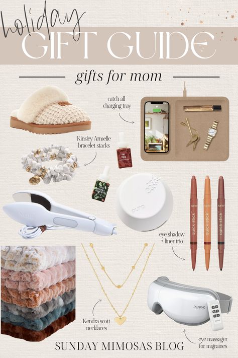 Looking for the best Christmas gifts for mom!? We're sharing all our favorite heartfelt and cozy gifts that mom is guaranteed to LOVE. From the softest throw blankets and UGG slippers to practical beauty and household products, we'll help you find the perfect gift ideas for mom this holiday season! Best Christmas Gifts For Mom, Homemade Gifts For Mom, Christmas Presents For Moms, Thoughtful Gift Ideas, Birthday Presents For Mom, Gift Ideas For Mom, Creative Birthday Gifts, Presents For Mum, Unique Gifts For Mom