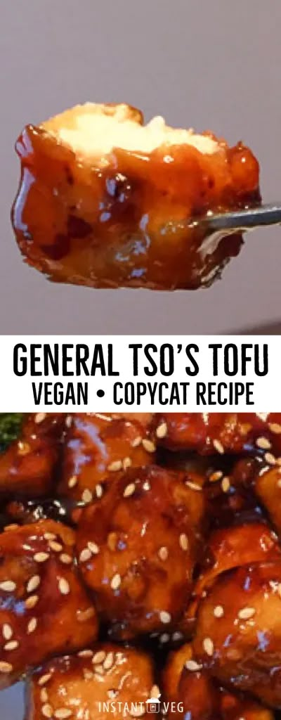 General Tso Tofu, Resep Vegan, Tofu Recipes Healthy, Tofu Recipes Vegan, Tofu Vegan, General Tso, Tofu Recipe, Tasty Vegetarian Recipes, Tofu Recipes