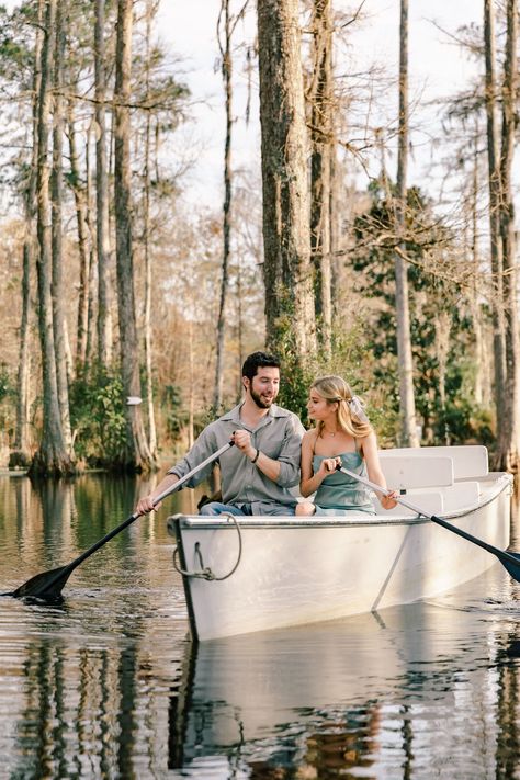 Cypress Gardens Sc, Charleston Engagement Photos, Charleston Vacation, Creative Engagement Photo, Cypress Gardens, Anniversary Photography, 70s Photos, Outdoor Engagement Photos, Adventure Photos