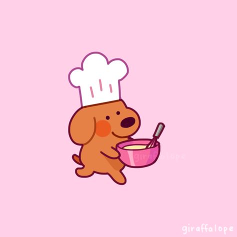 Local small business owner does his heckin best pic.twitter.com/Xery0ju3M6 Baking Illustration, Dog Baking, Lame Jokes, Dog Bakery, Kawaii Illustration, Clay Design, Printed Pages, Kawaii Drawings, Cartoon Dog