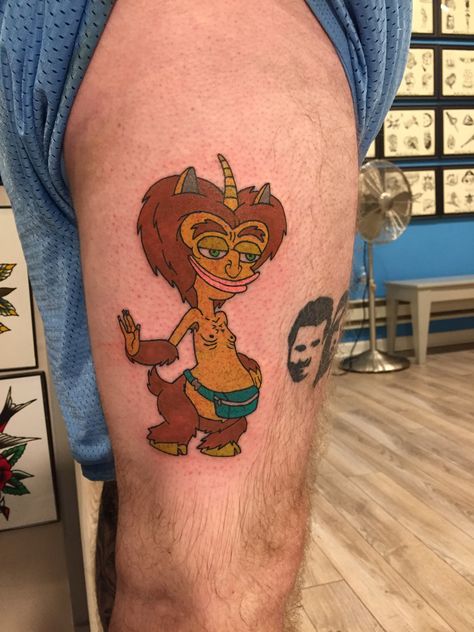 Bigmouth Tattoo, Big Mouth Tattoo Ideas, Connie Big Mouth Fanart, Big Mouth Tattoo, Big Mouth Fanart, Bigmouth Fanart, Hormone Monster, Mouth Tattoo, Kawaii Logo