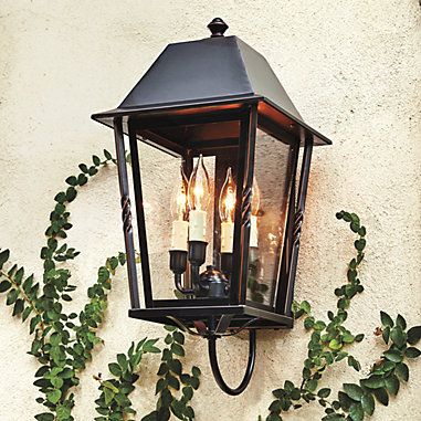 Audrey 4-Light Outdoor Sconce Exterior Light Fixtures, Dripping Candles, Gas Lanterns, Lantern Design, Casa Exterior, Outdoor Sconces, Outdoor Light Fixtures, Outdoor Wall Lantern, Outdoor Light