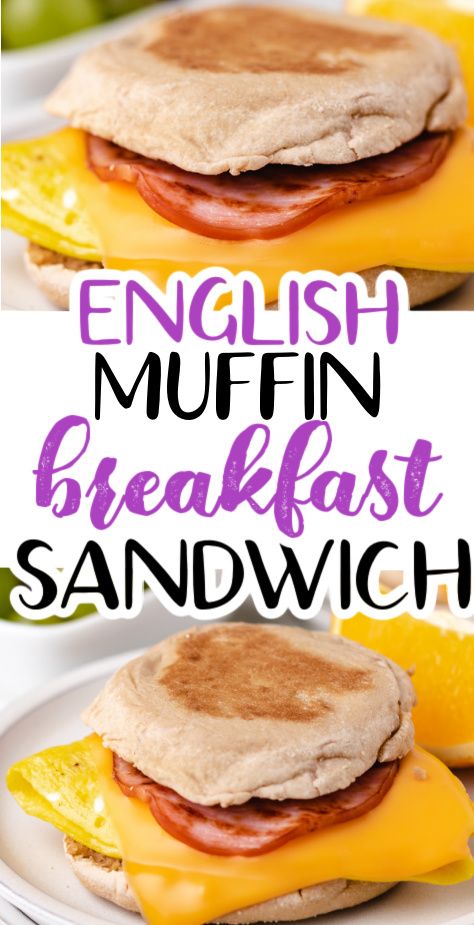 Canadian Bacon English Muffin, Canadian Bacon Breakfast Sandwich, Egg On English Muffin, Breakfast With Canadian Bacon, English Muffin Recipe Ideas Breakfast, Canadian Bacon Breakfast, English Muffin Sandwich, Creative Pancake Recipes, Canadian Bacon Recipes