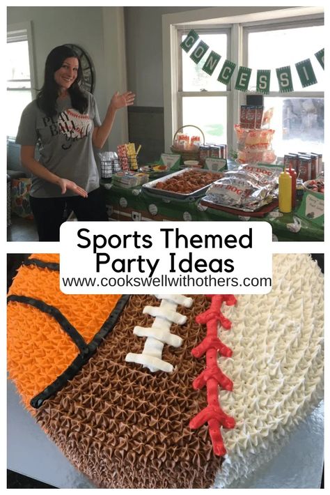 Themed Party Ideas, Sports Theme Birthday, Birthday Party Snacks, Sports Birthday Party, Football Birthday Party, School Theme, Sports Birthday, Football Birthday, Cute Ideas