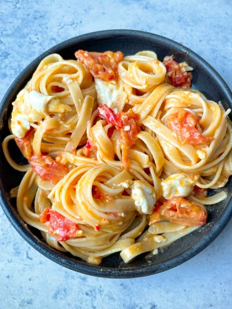 Pomodoro Sauce, Burrata Recipe, Pasta Noodle Recipe, Calabrian Chili, Pasta Night, Tasty Pasta, Pasta Dish, Pasta Noodles, Mexican Recipes