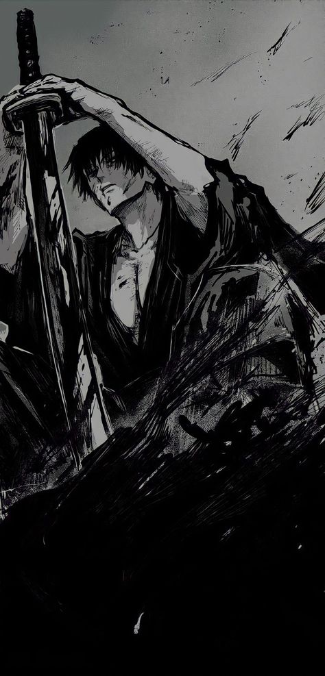 Aesthetic Wallpaper Iphone Black Anime, Visual Effects Art, Japan Dark Wallpaper, Hardest Manga Panels, Cool Images Aesthetic, Toji Fushiguro Black And White, Toji Aesthetic Wallpaper, Jujutsu Kaisen Dark Wallpaper, Anime Manga Wallpapers For Iphone