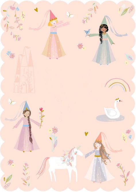 Princess Background Wallpapers, Cute Party Ideas, Princess Theme Birthday, Islamic Kids Activities, Ballet Birthday, Ballerina Birthday Parties, Magical Princess, Floral Cards Design, Ballerina Birthday