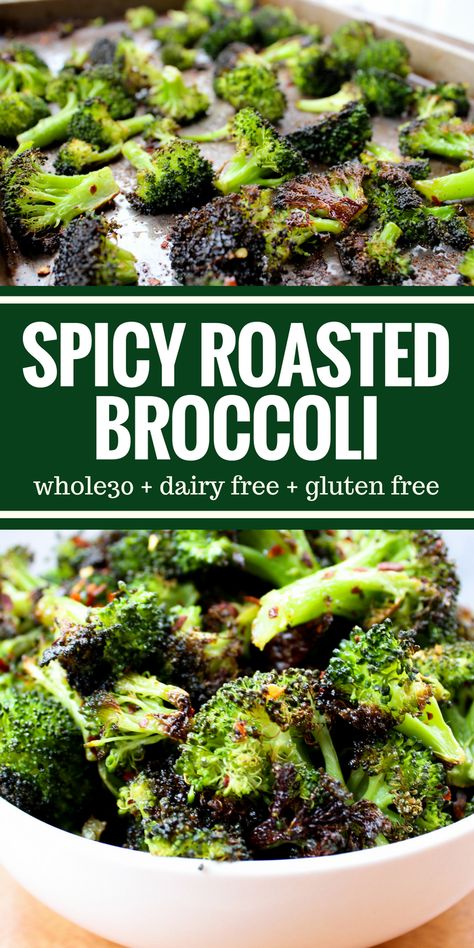 Roast Frozen Broccoli, Spicy Broccoli, Keto Vegetables, Roasted Broccoli Recipe, Delicious Sides, Quick Side Dishes, Roasted Broccoli, Broccoli Recipes, Healthy Side Dishes