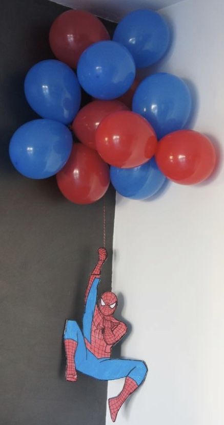 Spiderman Birthday Party Decorations, Spiderman Birthday Cake, Marvel Birthday Party, Fest Temaer, Idee Babyshower, Boy Birthday Decorations, Avenger Birthday Party, Spiderman Birthday Party, Spiderman Party