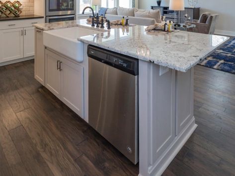 Island With Sink And Dishwasher, Kosher Kitchen Design, Kitchen Island With Sink And Dishwasher, Island With Sink, Sink And Dishwasher, Narrow Kitchen Island, Small Kitchen Island Ideas, Kitchen Island With Sink, Sink In Island