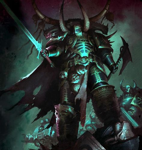 Black Legion Warhammer 40k Alpha Legion, Warhammer Marine, Modern Armor, Fiction Characters, Chaos Legion, Space Marine Art, Chaos 40k, Traveller Rpg, Adeptus Mechanicus