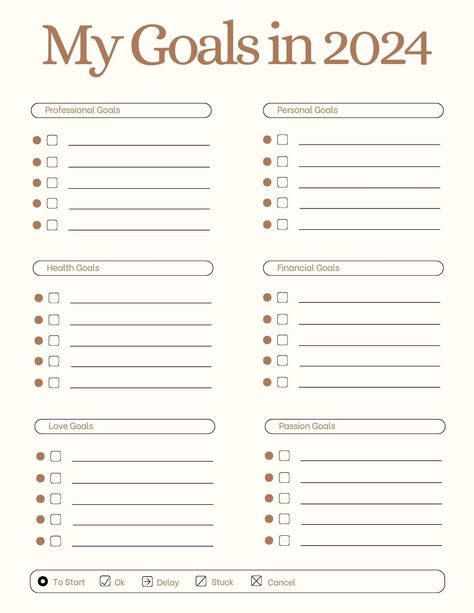 2024 Goal Planner Beige, Top 6 yearly goals, Instant download, PRINTABLE and f Year Planning Goals, 2024 Goal Setting Template, New Year Goals Template 2024, 2024 Goals Template, Goals For 2024, Goals For 2024 List, Yearly Planner Ideas, Year Goals Ideas, Goals Of The Year