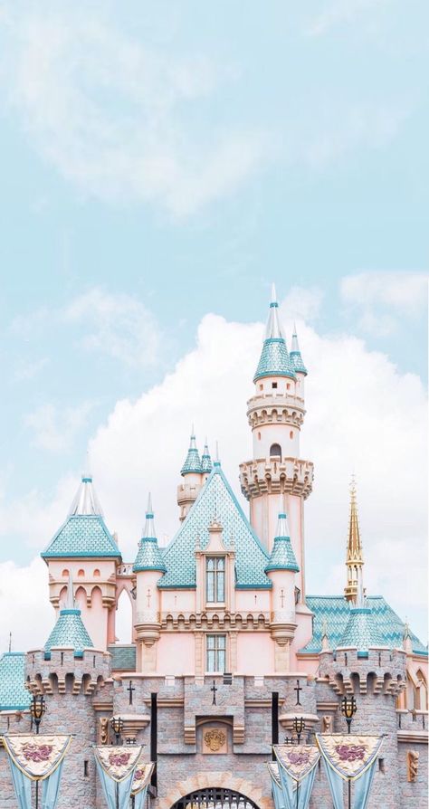 Backgrounds Iphone Disney, Wallpaper Backgrounds Iphone, Castle Wallpaper, Disneyland World, Backgrounds Iphone, Sleeping Beauty Castle, Disney Background, Disney Phone Wallpaper, Beauty Wallpaper