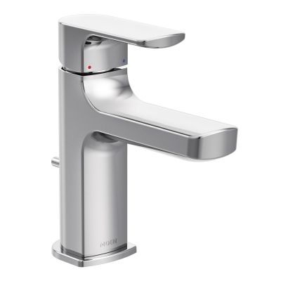 Rizon Chrome one-handle low arc bathroom faucet -- 6900 -- Moen Moen Bathroom Faucets, Bathroom Faucets Chrome, Custom Countertops, Single Handle Bathroom Faucet, Chrome Faucet, Single Hole Bathroom Faucet, Small Bath, Bath Faucet, Faucet Handles