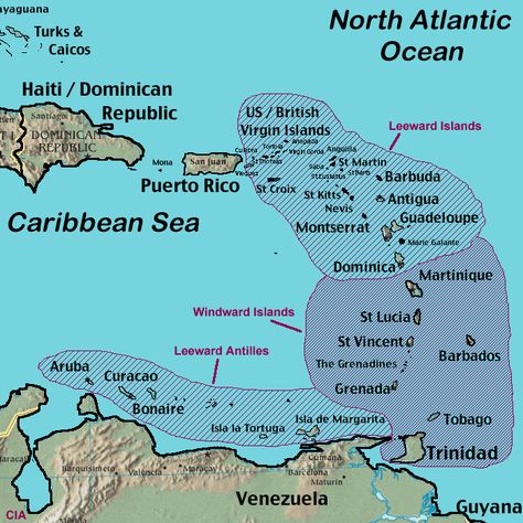 Haiti And Dominican Republic, Antigua Caribbean, Guide To, Lesser Antilles, Island Map, World Geography, Us Virgin Islands, Satellite Image, Caribbean Sea