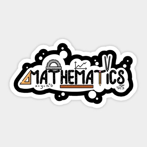 Funny science t-shirt for math lovers. Show your love of math with this funny tee! #math #mathlover #mathteacher . #Math_Stickers_Aesthetic #Math_Subject_Design #Math_Lettering_Design #Math_Labels Math Subject Design, Math Lettering Design, Math Labels, Compass Math, Math Logo, Math Wallpaper, Math Clipart, Notebook Labels, Subject Labels