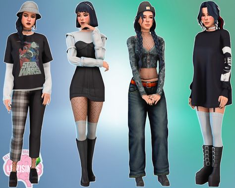 Sims 4 Cc Clothes Rockstar, Sims 4 Cc Grunge Clothing Maxis Match, Grunge Sims 4 Cc Hair, Sims 4 Cc Street Style, Grunge Sims 4 Cc Maxis Match, Sims 4 Cc Emo Maxis Match, Sims 4 Hipster Cc, Sims 4 Grunge Clothes, Sims Cc Clothes Baddie