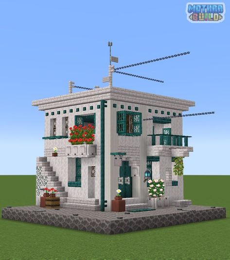 Twitter Minecraft Skyscraper, Greek Buildings, Minecraft Challenges, City Layout, Minecraft City, Minecraft Plans, Minecraft Blueprints, Minecraft Architecture, Minecraft Creations